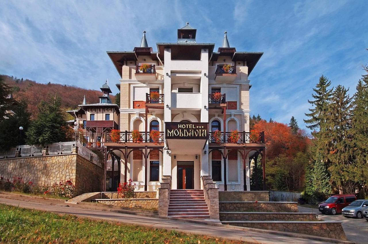 Hotel Moldavia Slănic-Moldova Екстериор снимка